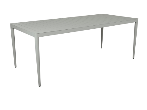 Brafab Bigby Diningtisch Aluminium 195x90cm, Dusty green