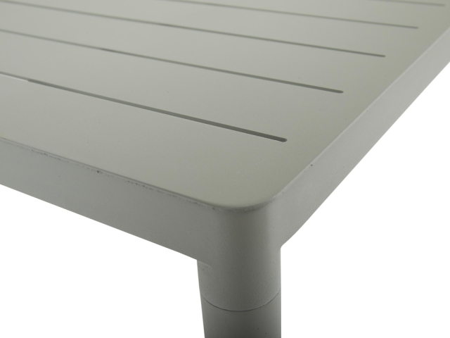 Brafab Bigby Diningtisch Aluminium 195x90cm, Dusty green