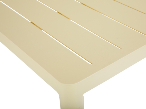 Brafab Bigby Diningtisch Aluminium 76x76cm, Lemon