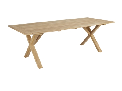 Brafab Brutus Gartentisch 220x95cm, massives Teak Natur