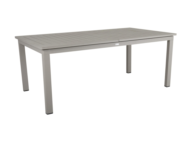 Brafab Lomma Ausziehtisch Aluminium khaki 194-312x100cm