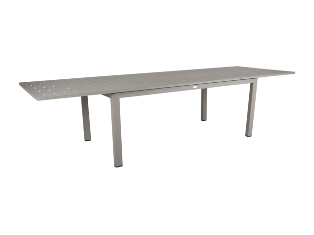 Brafab Lomma Ausziehtisch Aluminium khaki 194-312x100cm