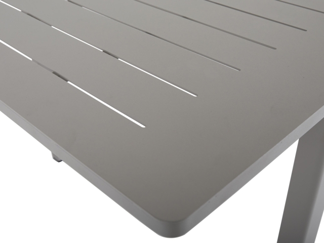 Brafab Lomma Ausziehtisch Aluminium khaki 194-312x100cm