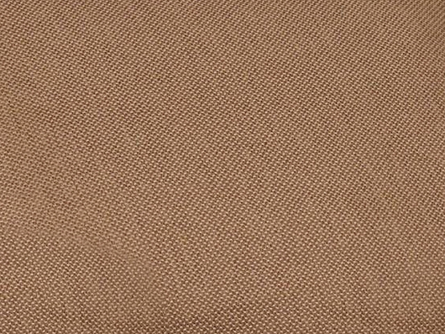 Brafab Slide Fu�hocker, Aluminium schwarz, Bezug Cinnamon