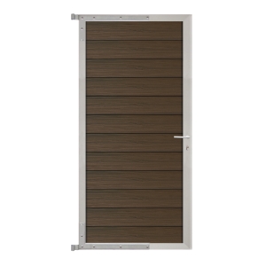 Elephant Mix and Match Zauntor Alu 90x175cm, Bausatz F&uuml;llung WPC-ipe co-extrudiert