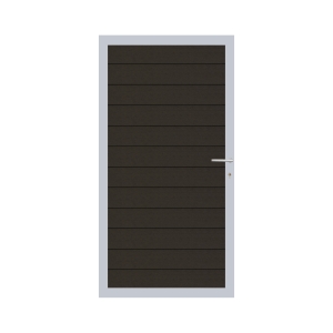 Elephant Mix and Match Zauntor Alu 90x175cm, Bausatz Füllung WPC-anthrazit Elephant Mix and Match Zauntor Alu 90x175cm, Bausatz Füllung WPC-anthrazit