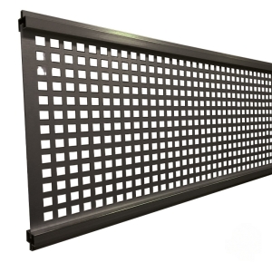 Elephant Modular EVO Gitter-Einsatz 21x180cm Aluminium, Leiste Anthrazit Elephant Modular EVO Gitter-Einsatz 21x180cm Aluminium, Leiste Anthrazit