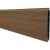 Elephant Steckzaun Mix and Match WPC Natural Dark Brown co-extrudiert 2x14x180cm 2er Set