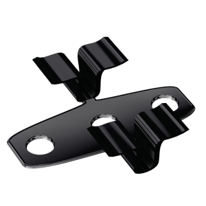 Elephant Duo Wood Befestigungsclips Edelstahl - Schwarz 500 St&uuml;ck