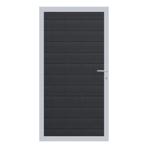 Elephant Mix and Match Zauntor Alu 90x175cm, Bausatz Füllung WPC Anthrazit co-extrudiert Elephant Mix and Match Zauntor Alu 90x175cm, Bausatz Füllung WPC Anthrazit co-extrudiert