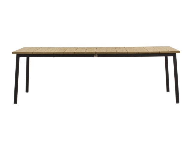 Apple Bee Milou Tisch Teak natur, schwarz 240x100cm
