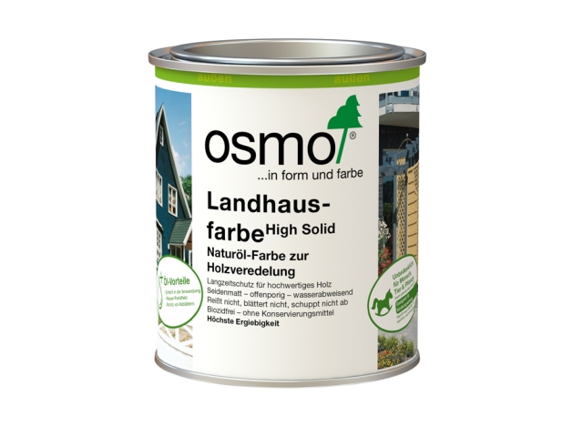 Osmo Landhausfarbe Wei� 2101, 0,75l