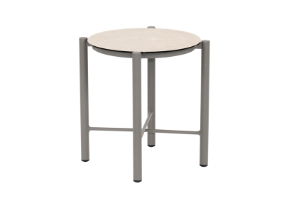 Apple Bee Bora Bora Beistelltisch 40x46cm Aluminium taupe