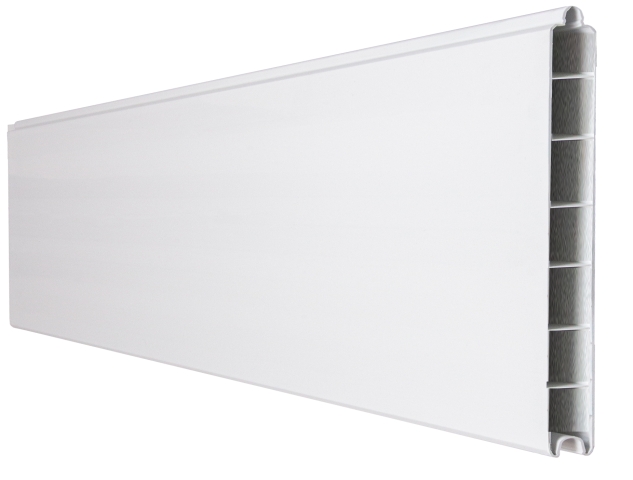 Groja BasicLine Steckzaun Einzelprofil schmal wei� 1,9x15x180cm