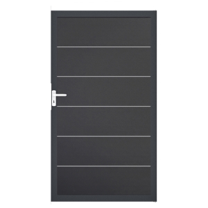 Groja BasicLine Steckzaun Premium Universal Tor 100x180cm anthrazitgrau DB703