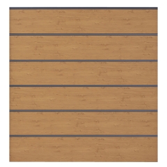 Asteiche Natur-Abschlussprofil Anthrazit