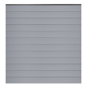 GroJa BasicLine Steckzaun-Set schmal silbergrau DB703 180x180cm GroJa BasicLine Steckzaun-Set schmal silbergrau DB703 180x180cm