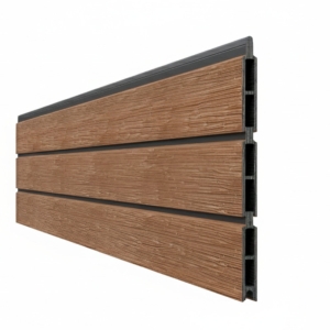 GrojaSolid Rhombus Einzelprofil 1,9x30x180cm Teak co-extrudiert