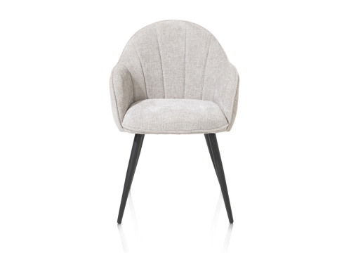 Habufa Aron Armlehnstuhl Kiesel