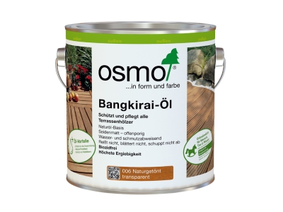 Osmo Bangkirai-&Ouml;l 006 Natur, 2,5l