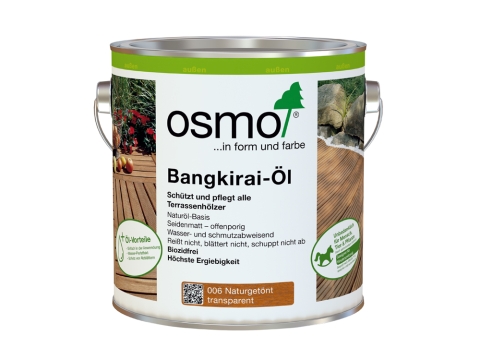 Osmo Bangkirai-�l 006 Natur, 2,5l