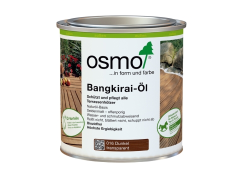 Osmo Bangkirai-�l 016 Dunkel, 0,75l