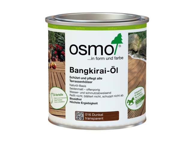 Osmo Bangkirai-�l 016 Dunkel, 0,75l