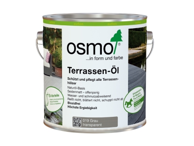 Osmo Terrassen-&Ouml;l 019 Grau, 2,5l