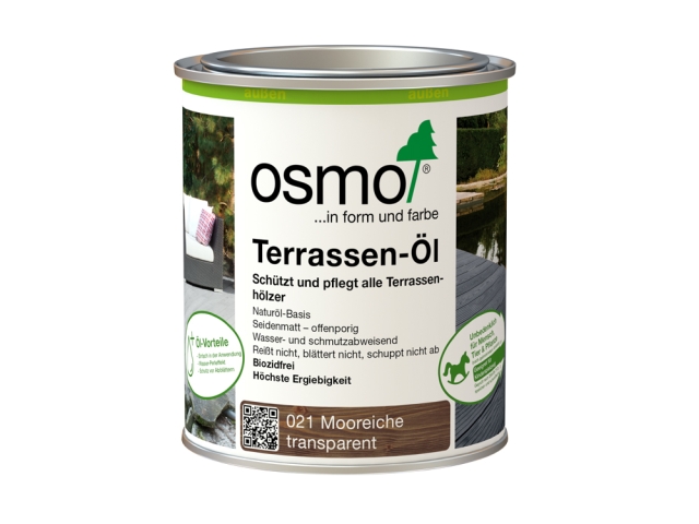 Osmo Terrassen-�l 021 Mooreiche, 0,75l