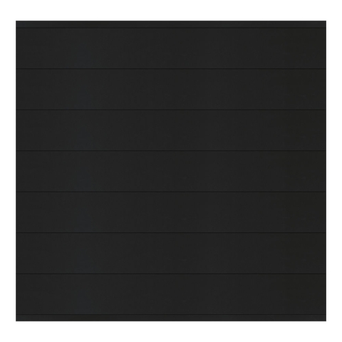 Osmo Multi Fence Elegance B Grundelement 180x180 cm Anthrazit Leiste Anthrazit