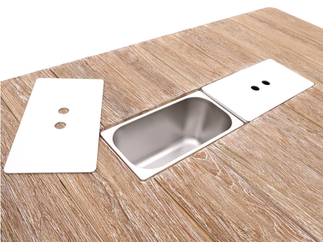 Apple Bee Milou Bartisch 150x78cm, Wei�