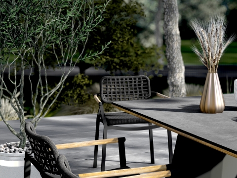 Zebra Yobex-Ajax Gartenm�bel-Set Tisch 230 x 100cm