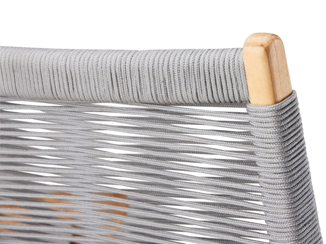 Best Agadir Loungesessel aus Teak, Bespannung aus Rope