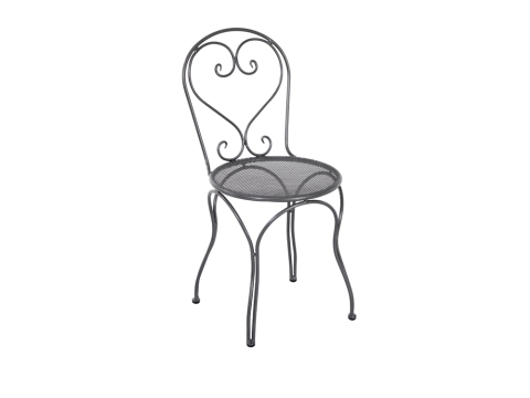 Royal Garden Caffeo Bistrostuhl Eisengrau