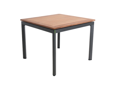 MWH Alutapo Gartentisch Teak, 95x95cm MWH Alutapo Gartentisch Teak, 95x95cm