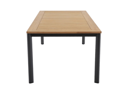 MWH Alutapo Ausziehtisch Teak, 228-295x103cm