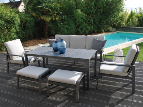 MWH Atlantico Dining-Lounge inkl. Polster