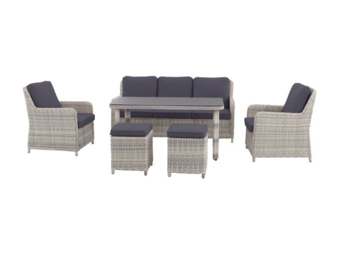 MWH Lodrino Gartenm�bel-Set inkl. Polster