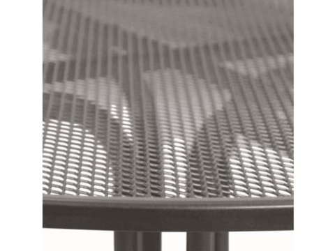 MWH Universal Tisch Eisengrau rund 90cm