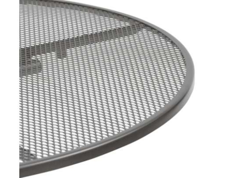 MWH Universal Tisch Eisengrau rund 90cm