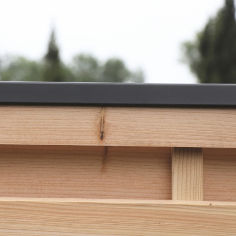 Sichtschutzzaun Toledo L�rche-Douglasie 180x180cm