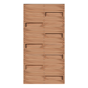 Sichtschutzzaun Madura Keruing 90x180cm