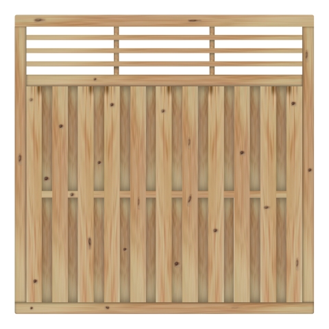 Sichtschutzzaun Locarno L�rche-Douglasie 180x180cm