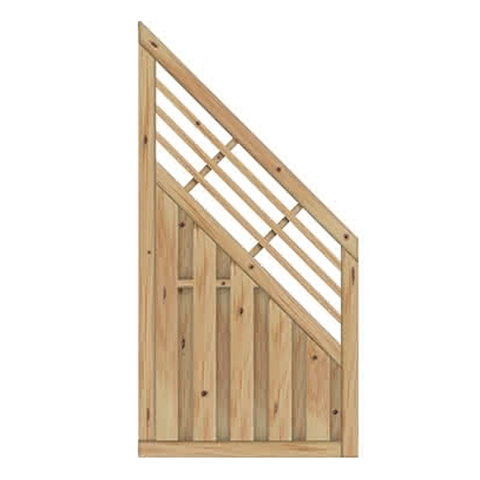 Sichtschutzzaun Locarno L�rche-Douglasie 90x180-90cm