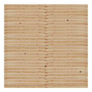 Sichtschutzzaun Rhombus L&auml;rche-Douglasie, 28 Leisten 180x180cm