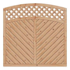 Lärche Natur mit Rankgitter