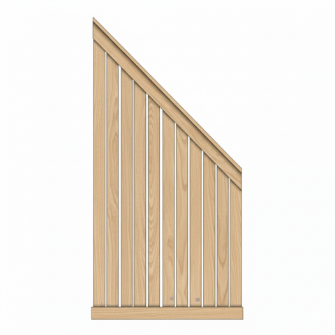 Sichtschutzzaun Faaborg II L�rche-Douglasie 90x180-90cm