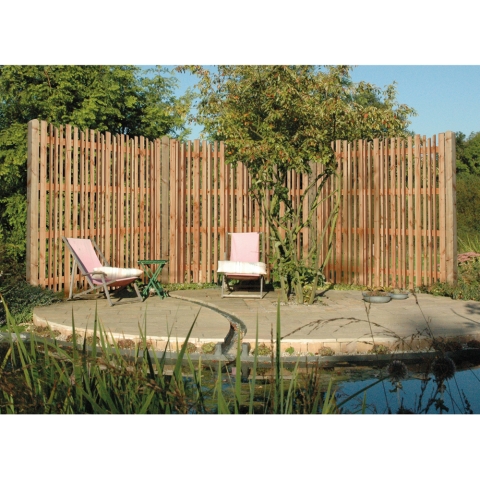 Lattenzaun Vario L�rche-Douglasie 180x180cm