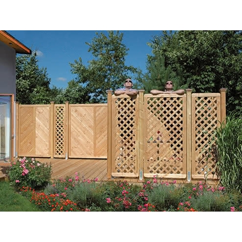 Rankgitter Lugano L�rche-Douglasie 41x180cm