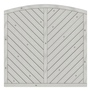 Sichtschutzzaun Lyon farbbehandelt Fichte Grau 180-180-165cm Sichtschutzzaun Lyon farbbehandelt Fichte Grau 180-180-165cm